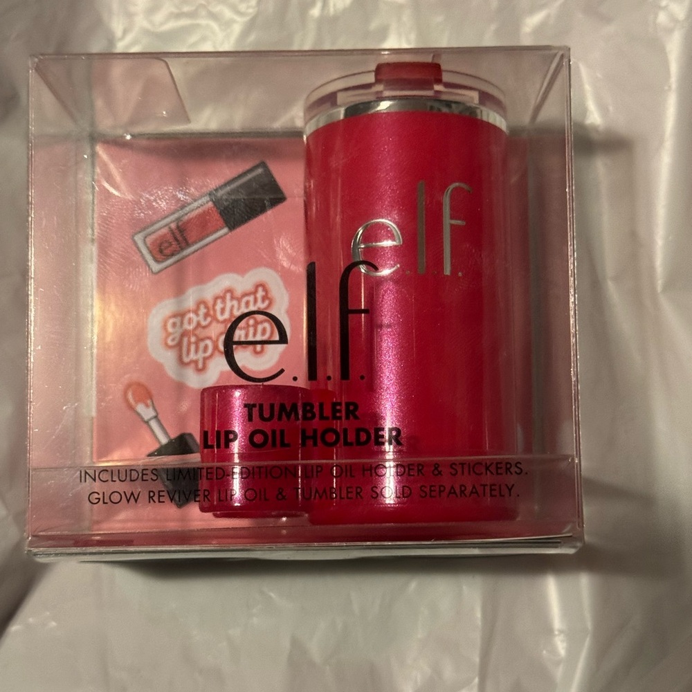 ELF x Stanley Tumbler lip oil holder
